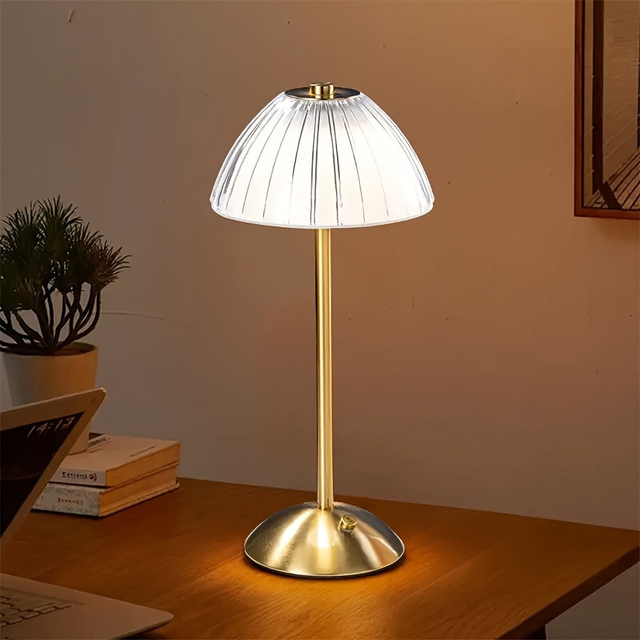 Bright USB Rechargeable Table Lamp - Lusomart