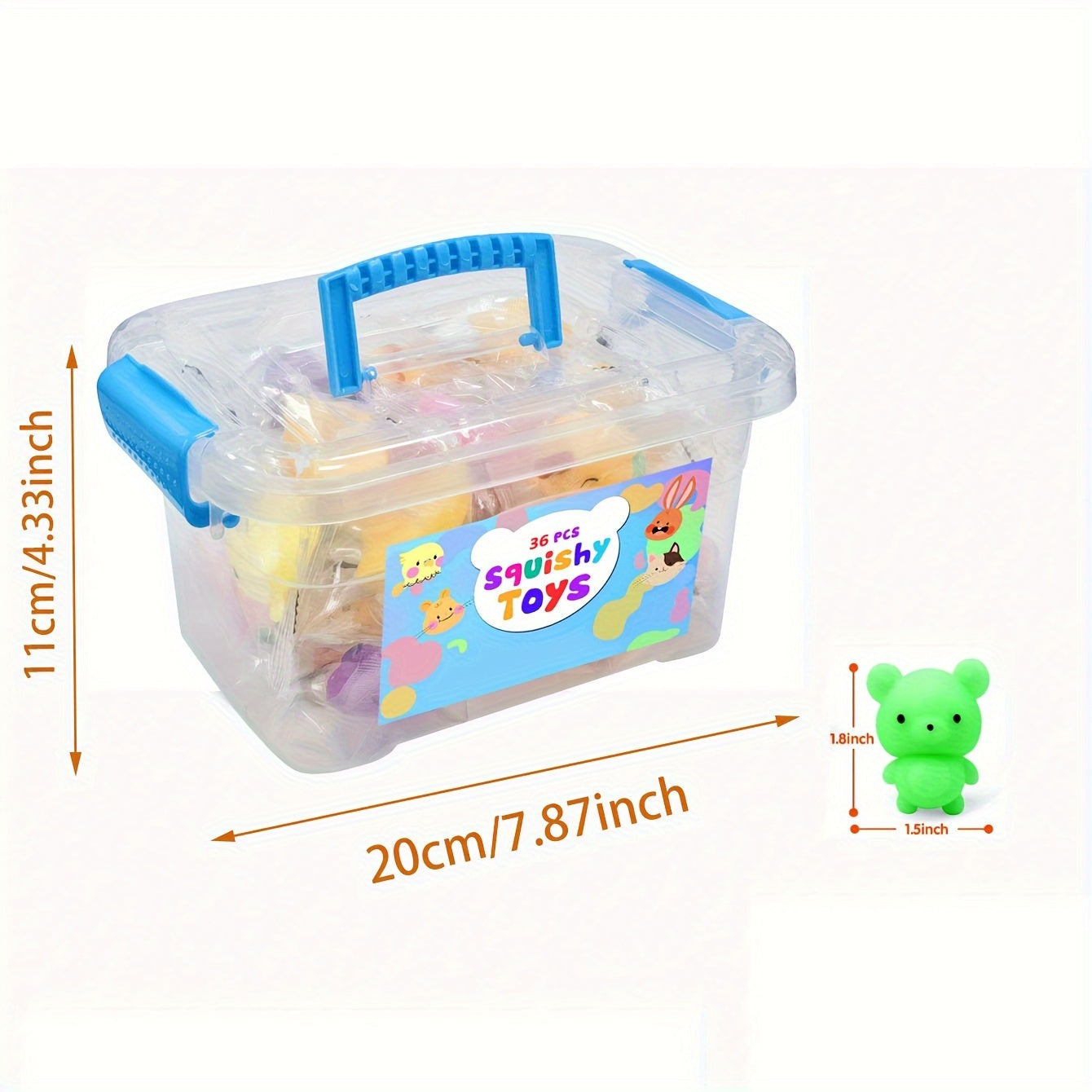 36 Cute Squishy Animal Toys - Kawaii Squeeze Toys 2