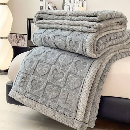 Cozy Fleece Throw Blanket for Home Comfort