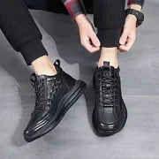 Comfortable Leather Support Sneakers for Men