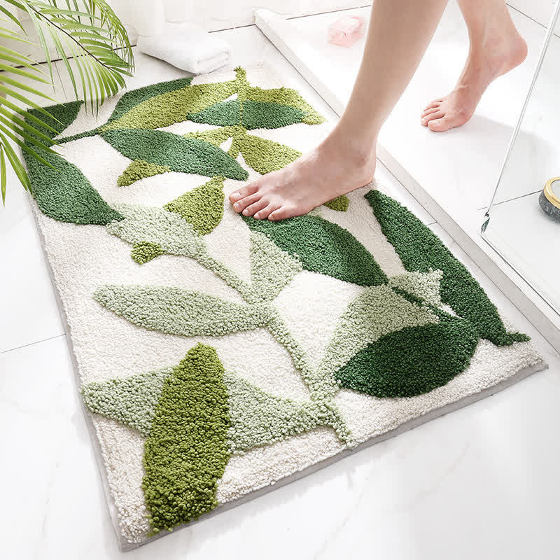 Plush Bathroom Mat with Grip Bottom - Lusomart