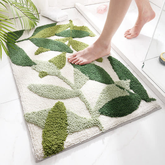 Plush Bathroom Mat with Grip Bottom - Lusomart