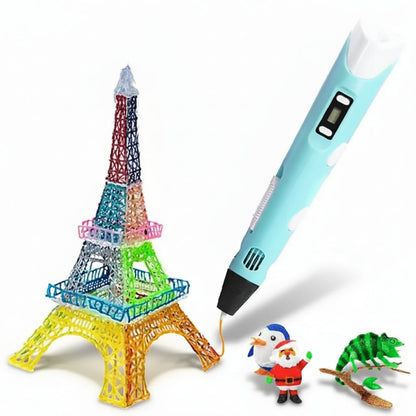 Fun Kids Art 3D Printing Pen Set Creative Toy - Lusomart