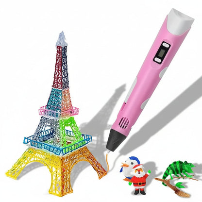 Fun Kids Art 3D Printing Pen Set Creative Toy