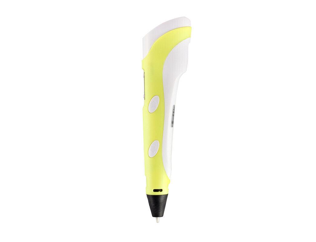 3D Doodle Pen with Filament Refill - LCD 3D Drawing Pen with 12 Colors PLA Filament USB Charging 5