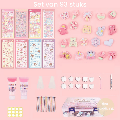 Colorful Fun Sticker Art Set for Kids - Lusomart