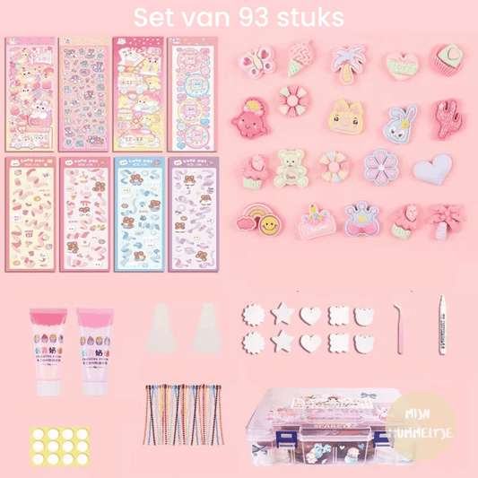 Colorful Fun Sticker Art Set for Kids - Lusomart