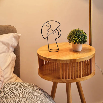 Elegant Floral Standing Lamp