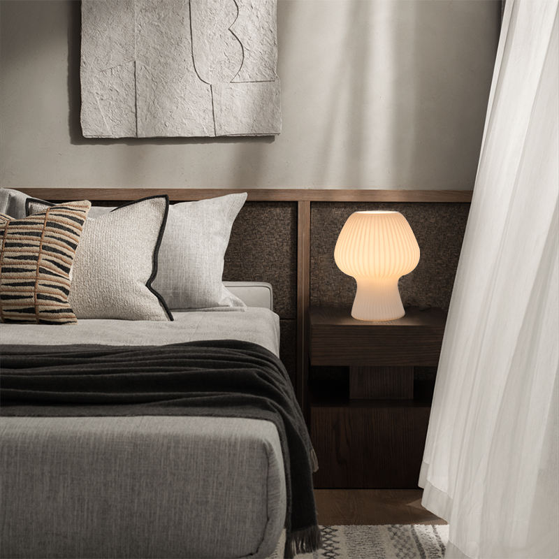 Classic Glass Bedroom Lamp