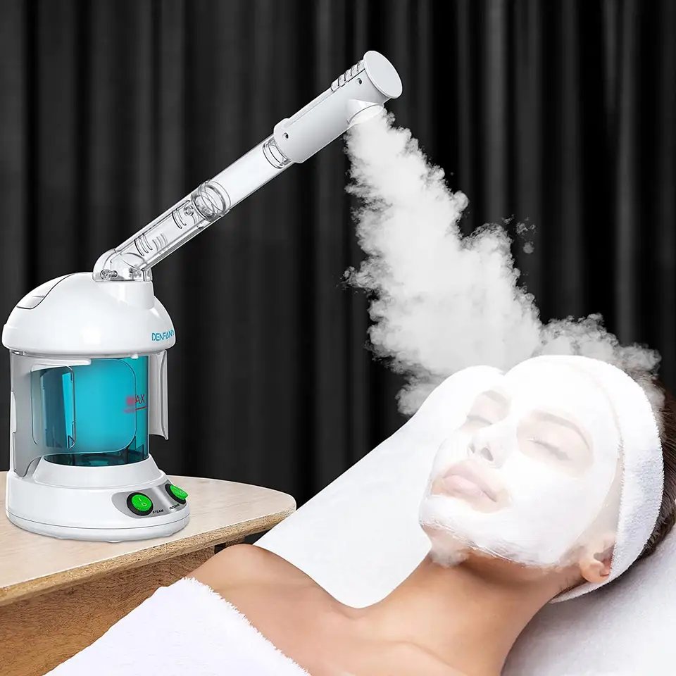 Advanced Nano Ionic Face Steamer with Adjustable Arm - Lusomart