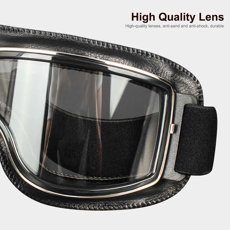 Clear Over Glasses Goggles with Anti Fog UV Shield