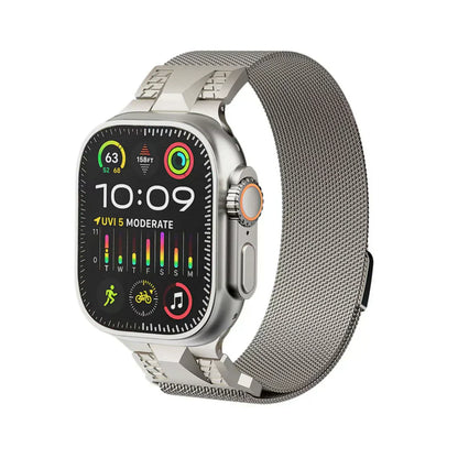 Strong Magnetic Apple Watch Metal Band