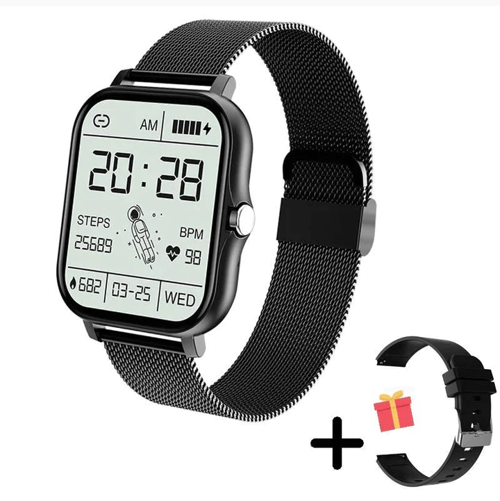 Smart Touch Screen Watch with Bluetooth Connectivity