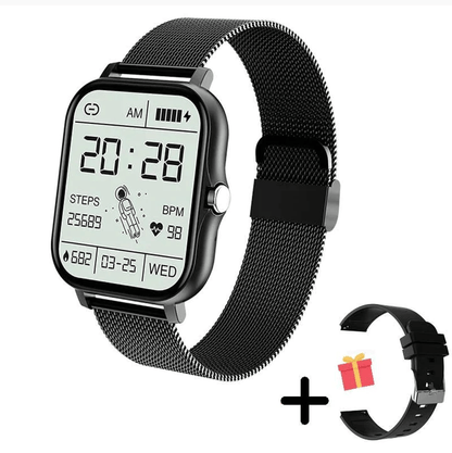 Smart Touch Screen Watch with Bluetooth Connectivity