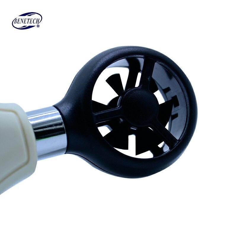 Portable Digital Anemometer With Backlight Display