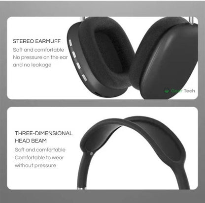 Premium Wireless Headphones, Long Lasting Noise Canceling