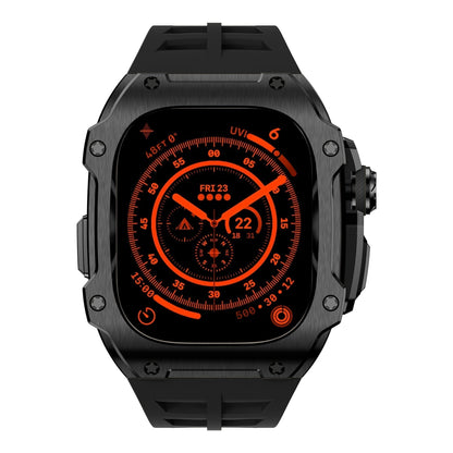 Tough Black Stainless Steel Case for Apple Watch Ultra