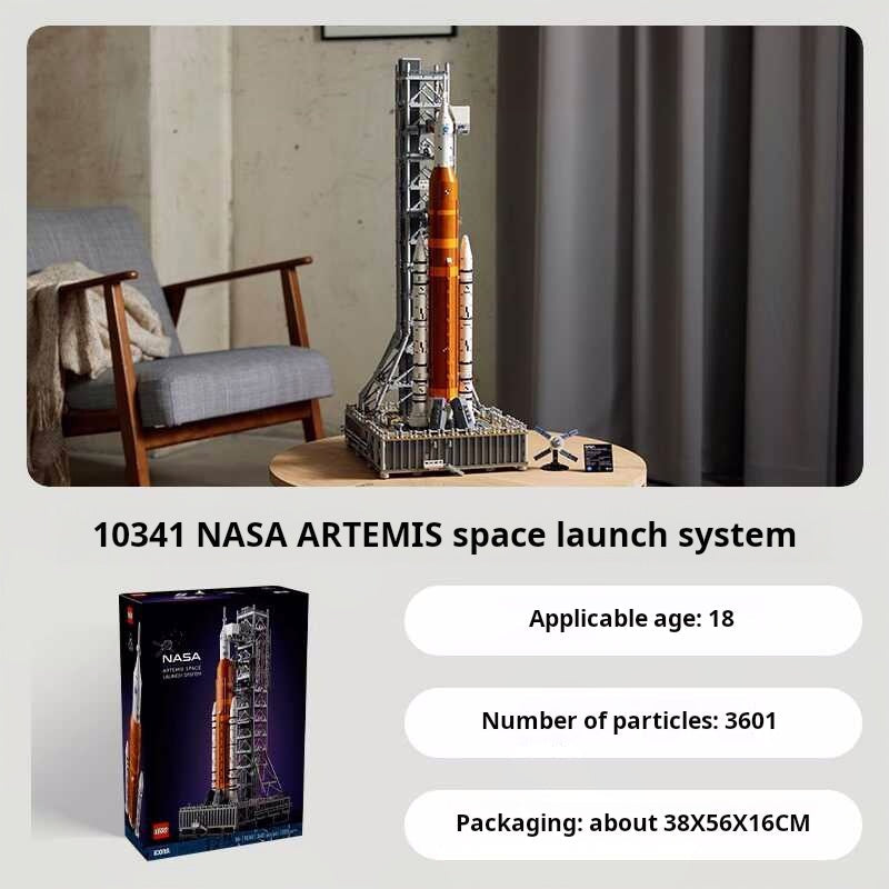 Detailed NASA Artemis Rocket Model Kit