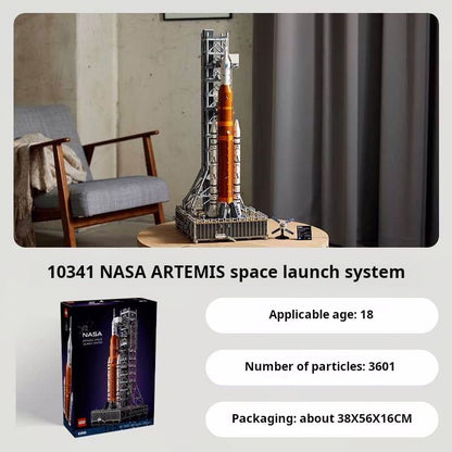 Detailed NASA Artemis Rocket Model Kit