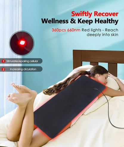 Advanced Red Light Therapy Wrap and Pad Set