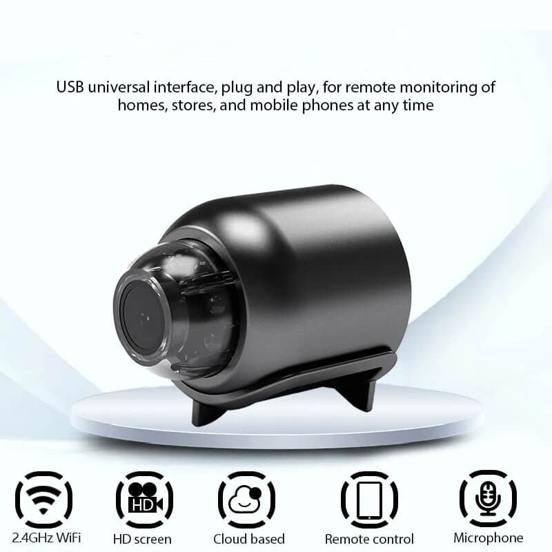 Compact Home Surveillance Mini Camera
