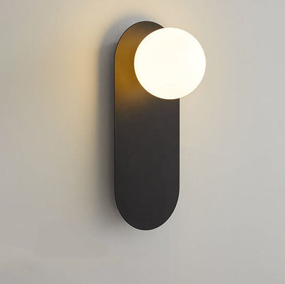 Elegant Glass Wall Light Sconce