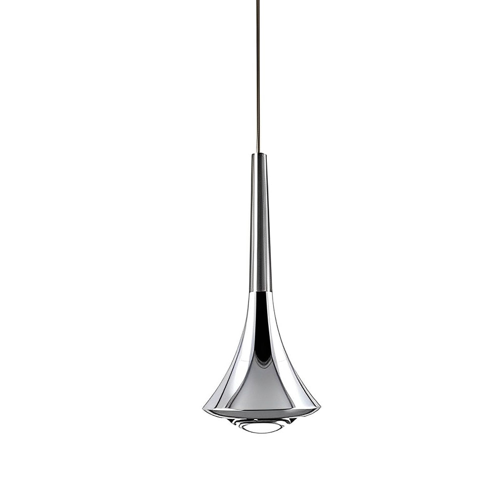 Modern Glass Drop LED Stairway Pendant Light
