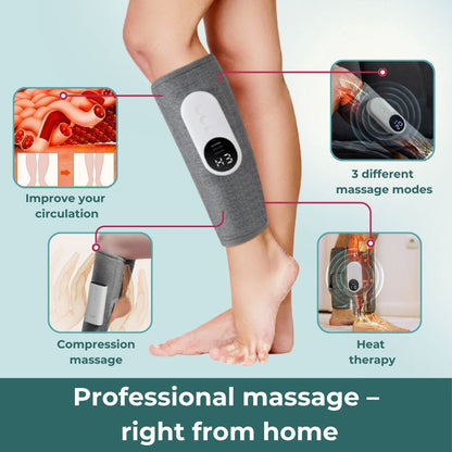 Relaxing 3-In-1 Leg Compression Massager for Home Use