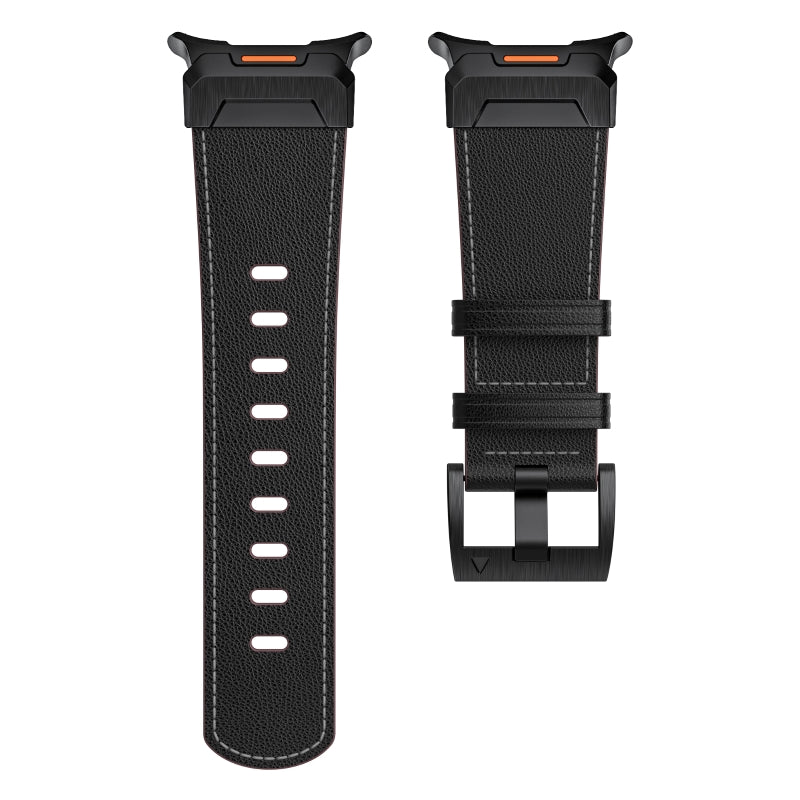 Durable Leather Band for Samsung Watch 7 Ultra