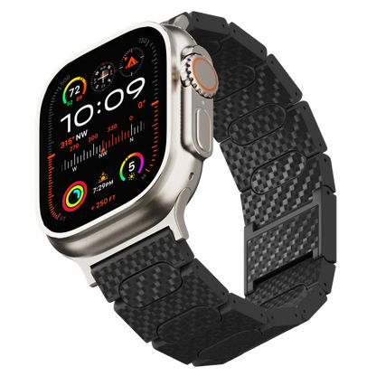 Lightweight Carbon Fiber Watch Band