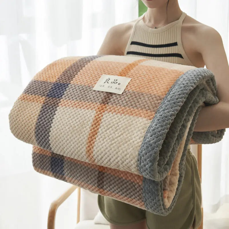 Aman Coral Fleece Blanket Inovessa