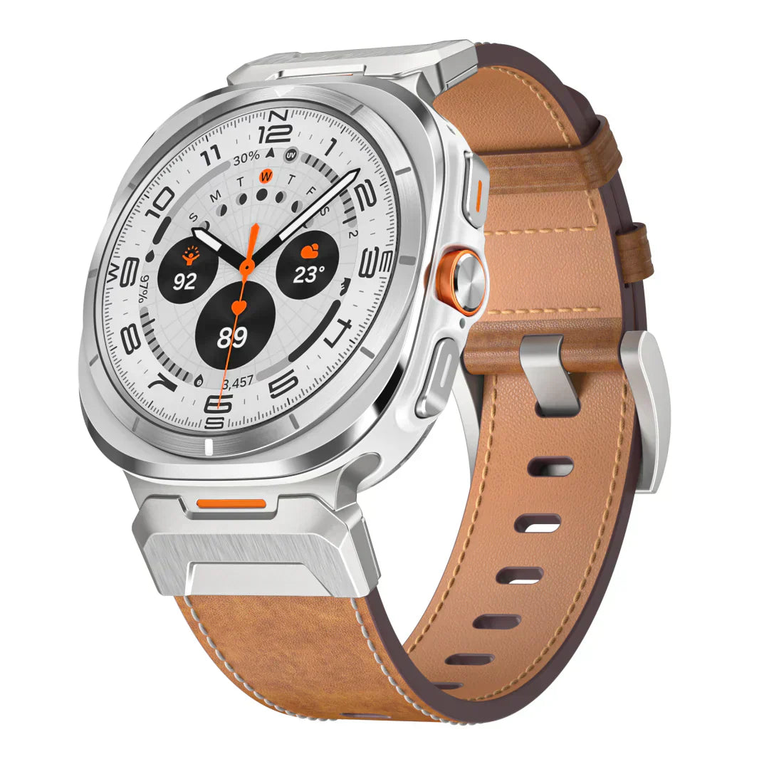 Rugged Leather Band for Galaxy Watch Ultra