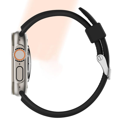 Durable Silicone Fitness Strap for Smartwatch