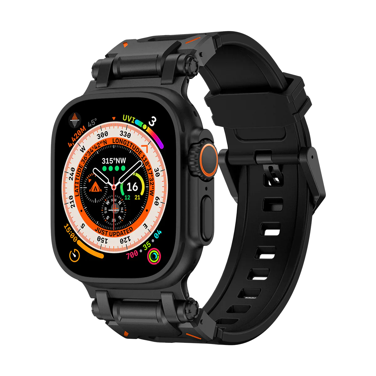 Durable Silicone Strap for Apple Watch