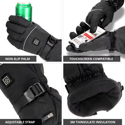Warm Waterproof Insulated Rechargeable Winter Gloves