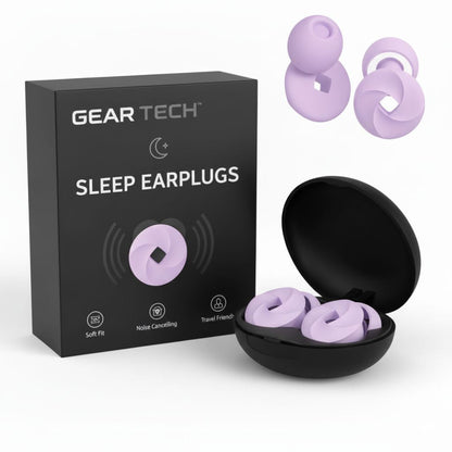 Soft Sleep Earplugs with 33 dB Noise Blocker