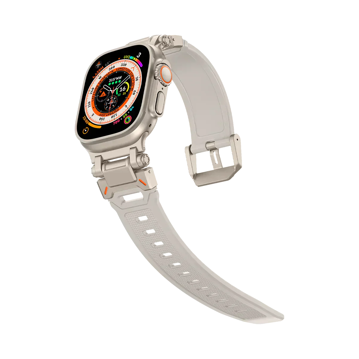 Durable Silicone Strap for Apple Watch