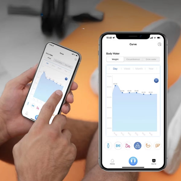 Accurate Digital Bathroom Weight Scale With Body Metrics