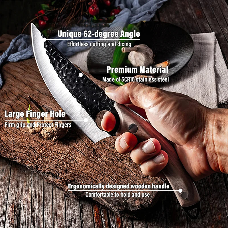 Sharp Handmade Japanese Chef's Cutting Knife