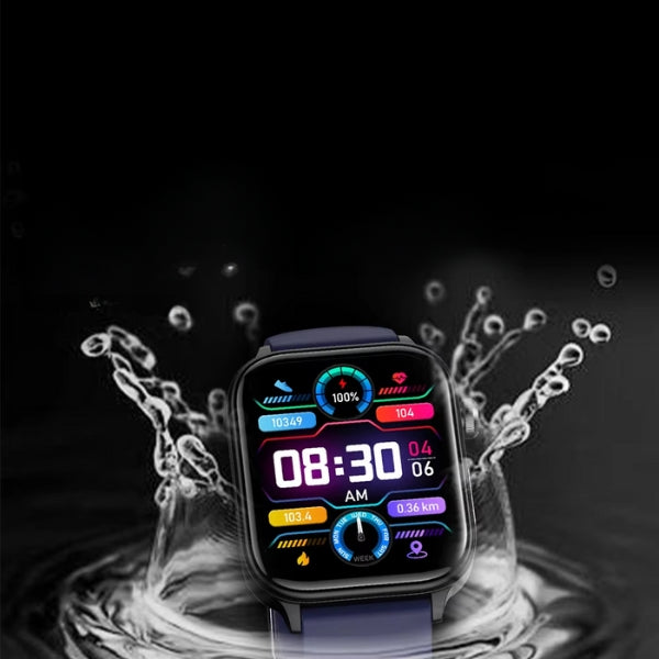 Advanced Fitness Smartwatch with Health Monitoring & Waterproof