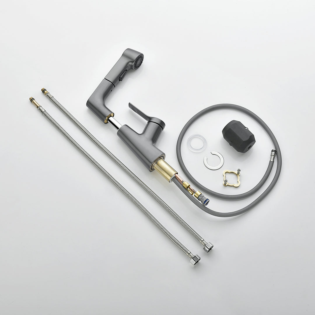 Stainless Steel Single Handle Kitchen Faucet