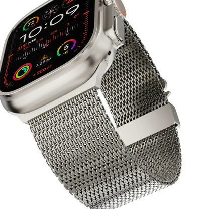 Stainless Steel Milanese Loop Strap for Apple Watch