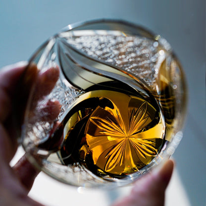 Luxury Whisky Glass Set in Wooden Gift Box