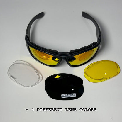 Ride Ready Polarized Motorcycle Sunglasses UV400
