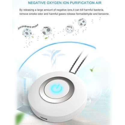 Portable Mini Air Purifier Pendant Necklace