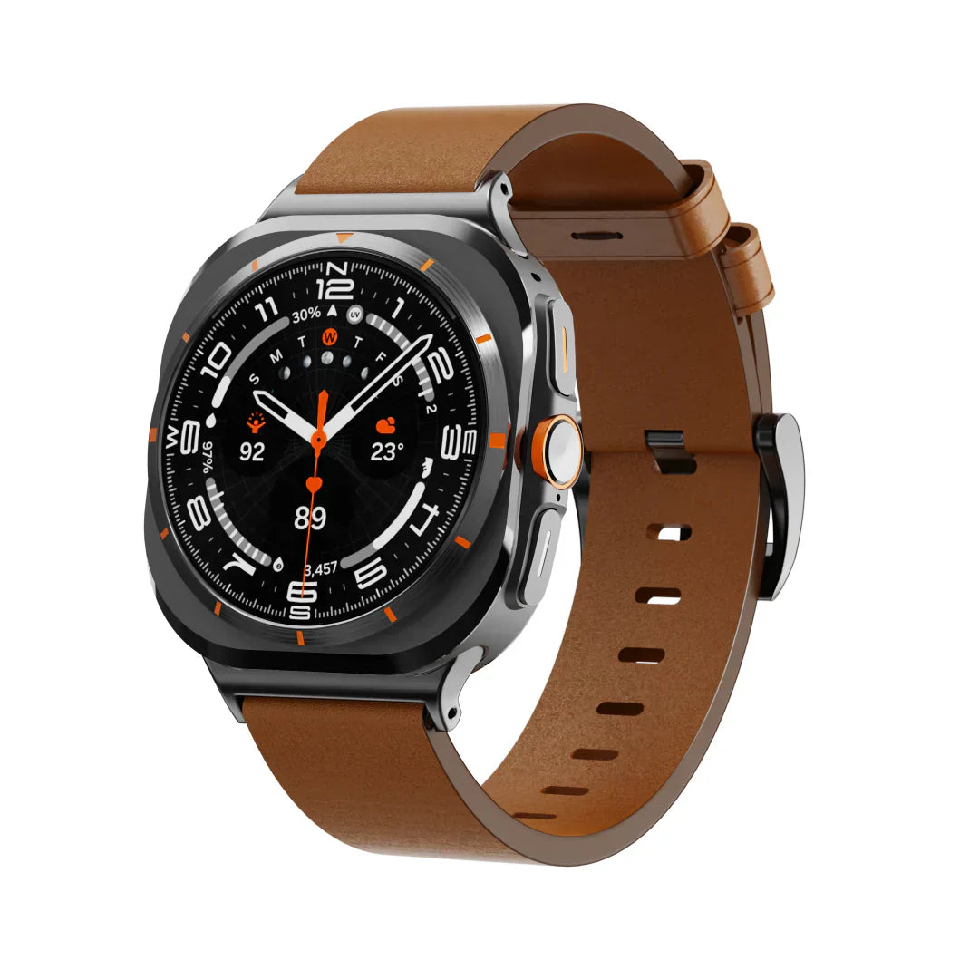 Premium Leather Band For Samsung Galaxy Watch Ultra - Lusomart