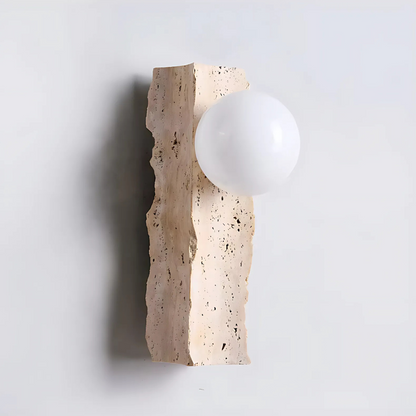 Rustic Natural Stone Wall Light G9 LED Sconce