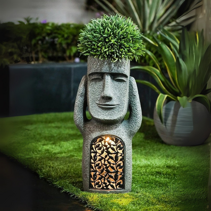 Garden Solar Statue - Decorative Outdoor Lighting