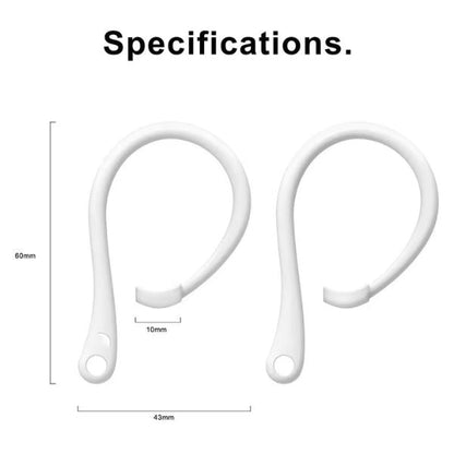 Soft Wireless Earbuds with Comfort Fit Hooks
