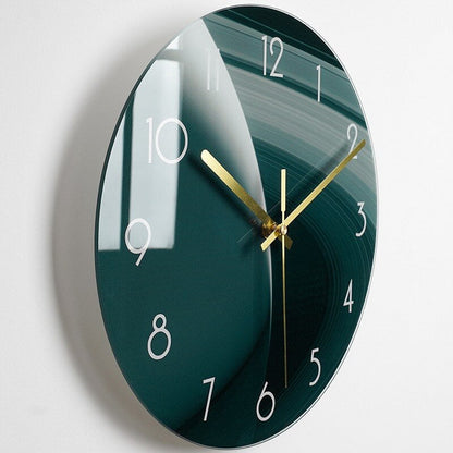 Stylish Glass Wall Clock – Contemporary and Sleek